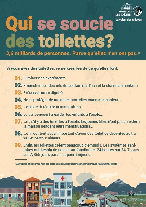 19 Novembre – Journée mondiale des toilettes !