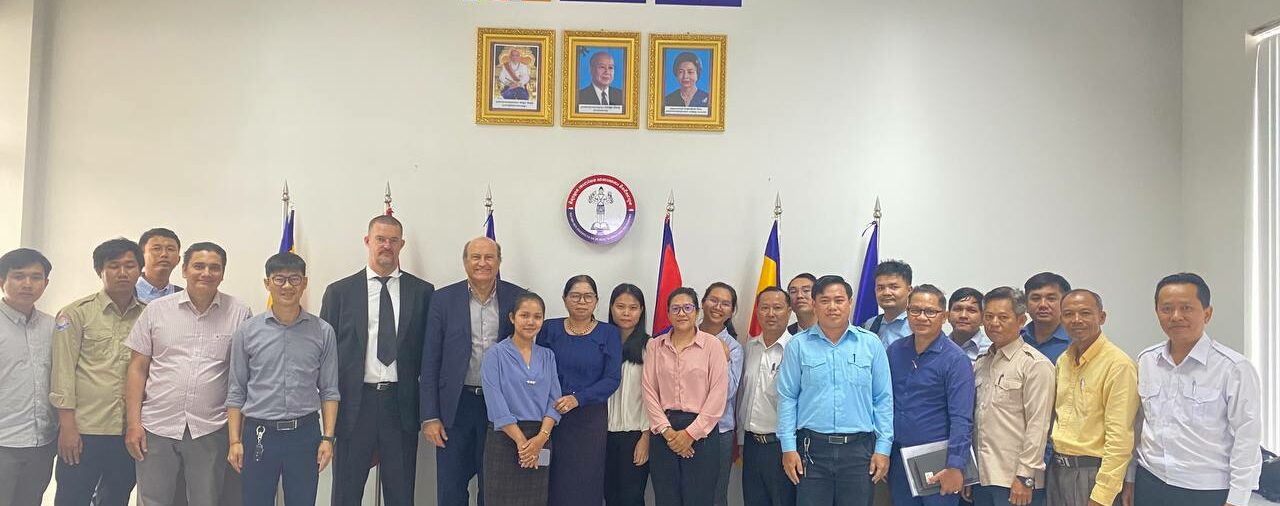 Séminaire de formation au Ministère des Travaux Publics et du Transport à Phnom Penh (Cambodge)